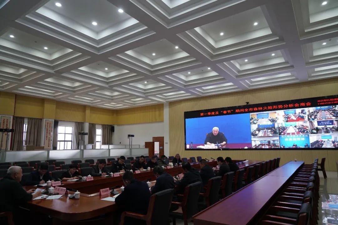湛江市第一季度及“春节”期间全市森林火险形势分析会商会召开