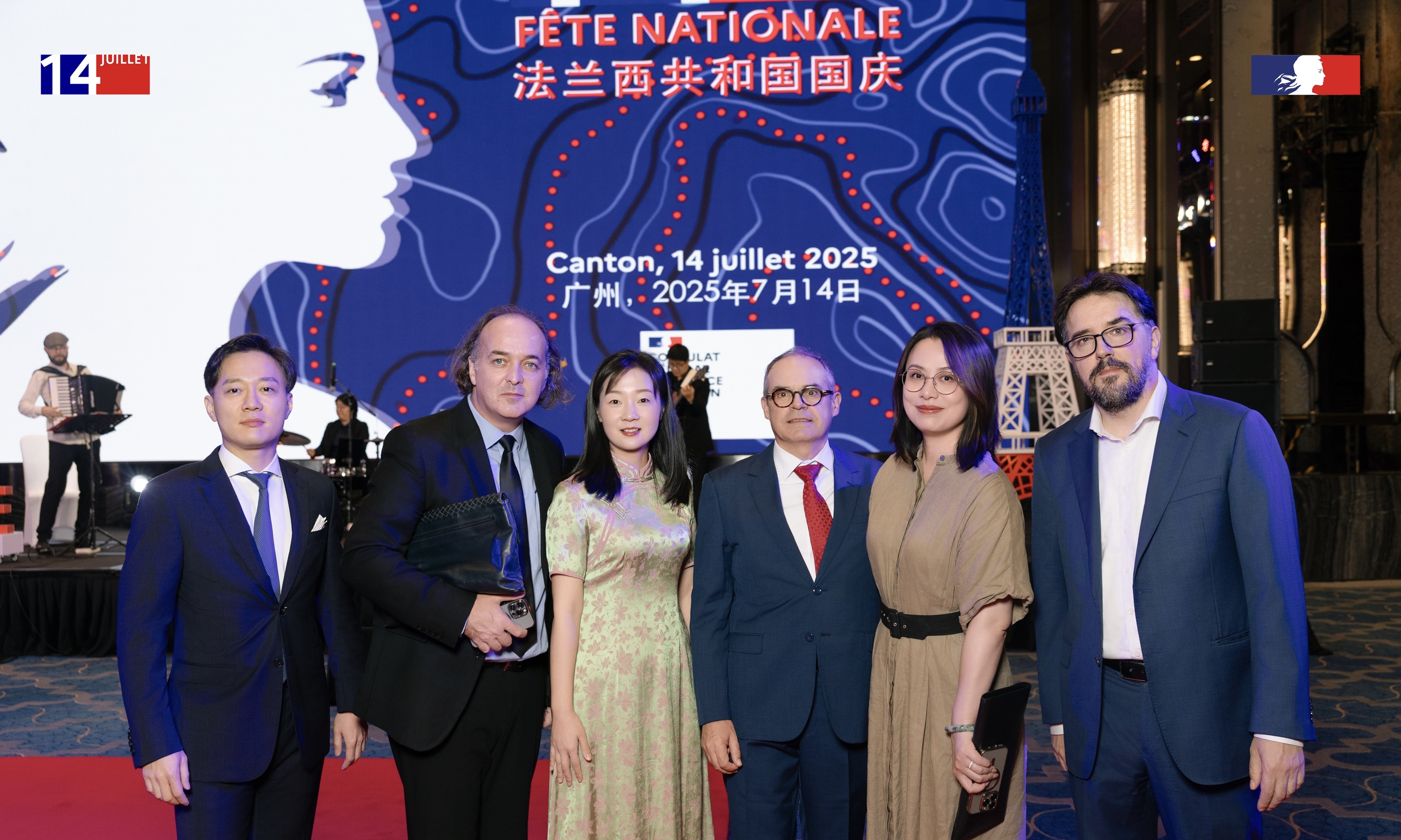 市委外办应邀出席法国国庆招待会 市委外办应邀出席法国国庆招待会